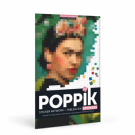 Poppik - Sticker Kunst:  Frida Kalho- Zelfportret