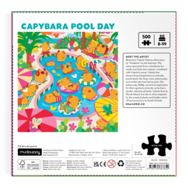 Mudpuppy - Capybara Pool Day (500 st)