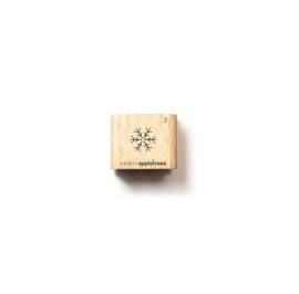 Cats on Appletrees - Mini Stempel Sneeuwvlok (3)