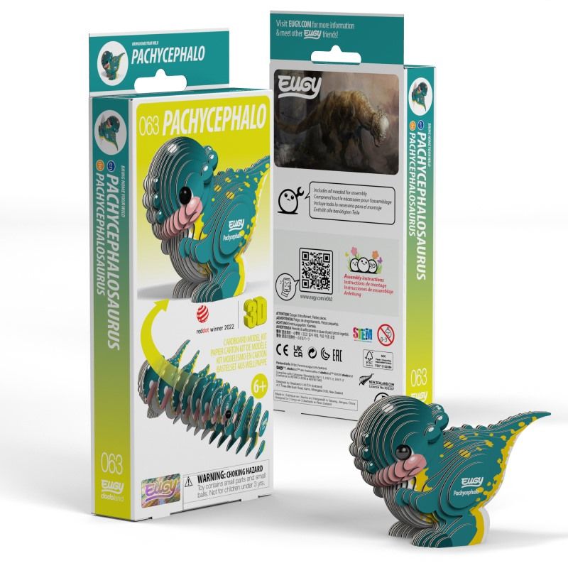 Eugy 3D - Pachycephalosaurus (Pachycephalo #063)