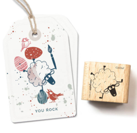 Cats on Appletrees - Stempel Schaap Gislind