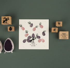 Cats on Appletrees - Mini Stempel Ei (1)