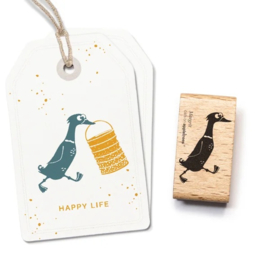 Cats on Appletrees - Stempel Loopeend Magrit