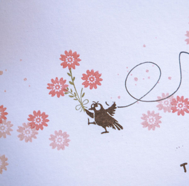 Cats on Appletrees - Mini Stamp Bloem  (Uit Limited Editie Voorjaar 01 2026)