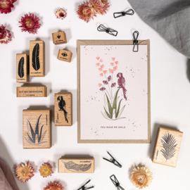 Cats on Appletrees - Stempel Blad Groot (4)