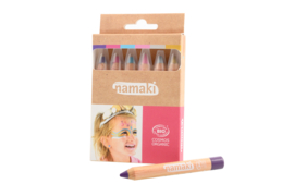 Namaki - Schmink potloden Magische Wereld (6 kleuren)