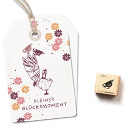 Cats on Appletrees - Mini Stempel Vogel Alia