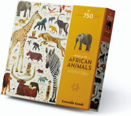 Crocodile Creek - World of African Animals Familie Puzzel (750 st)