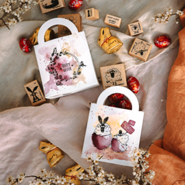 Cats on Appletrees - Stempel Onderkant Ei (12)