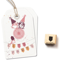Cats on Appletrees - Mini Stempel Vlag