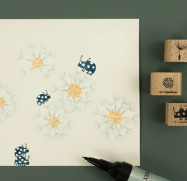 Cats on Appletrees - Mini Stempel Paardenbloem