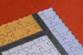 Londji - Cube Puzzel Compositie (Mondiaan) (520 st)