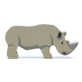 Tender Leaf Toys - Houten Neushoorn - 12 cm