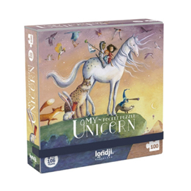 Londji - My Unicorn Pocket Puzzel (100 st)