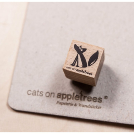 Cats on Appletrees - Mini Stempel Vos Ewald