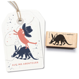 Cats on Appletrees - Stempel Aardvarken Bernadette