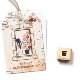 Cats on Appletrees - Mini Stempel Bloempot (7)