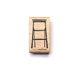 Cats on Appletrees - Stempel Houten Ladder