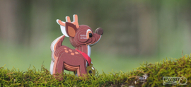 Eugy 3D - Rendier (Reindeer)