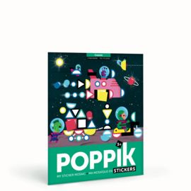 Poppik - Maak Je Eigen Stickerposter: Kosmos