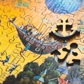 DaVICI - Puzzel Luchtschip De Vliegende Hollander (130 stuks)