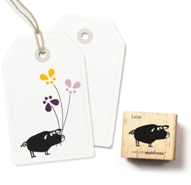 Cats on Appletrees - Stempel Zwijntje Luzie