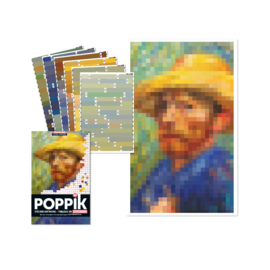 Poppik - Sticker Kunst:   Vincent van Gogh - Zelfportret