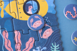 Londji - Ocean Tiny Look & Find Puzzel (36 st)