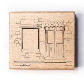 Cats on Appletrees - Stempel Huis 12: Stenen Huis