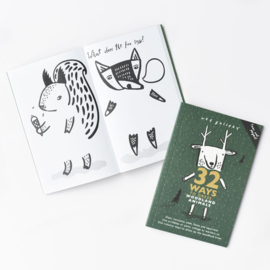 Wee Gallery - Ways to Dress Woodland Animals Kleurboek