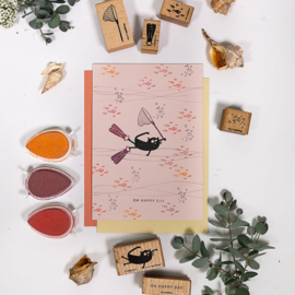 Cats on Appletrees - Stempel Vangnet