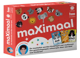 Maximaal - Kaartspel Maaltafels