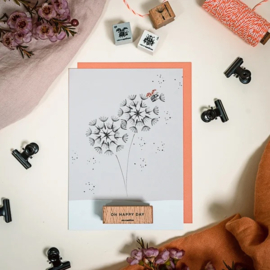 Cats on Appletrees - Mini Stempel Paardenbloem