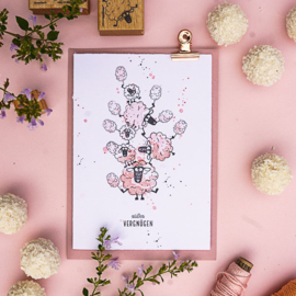 Cats on Appletrees - Stempel Schaap Isidora