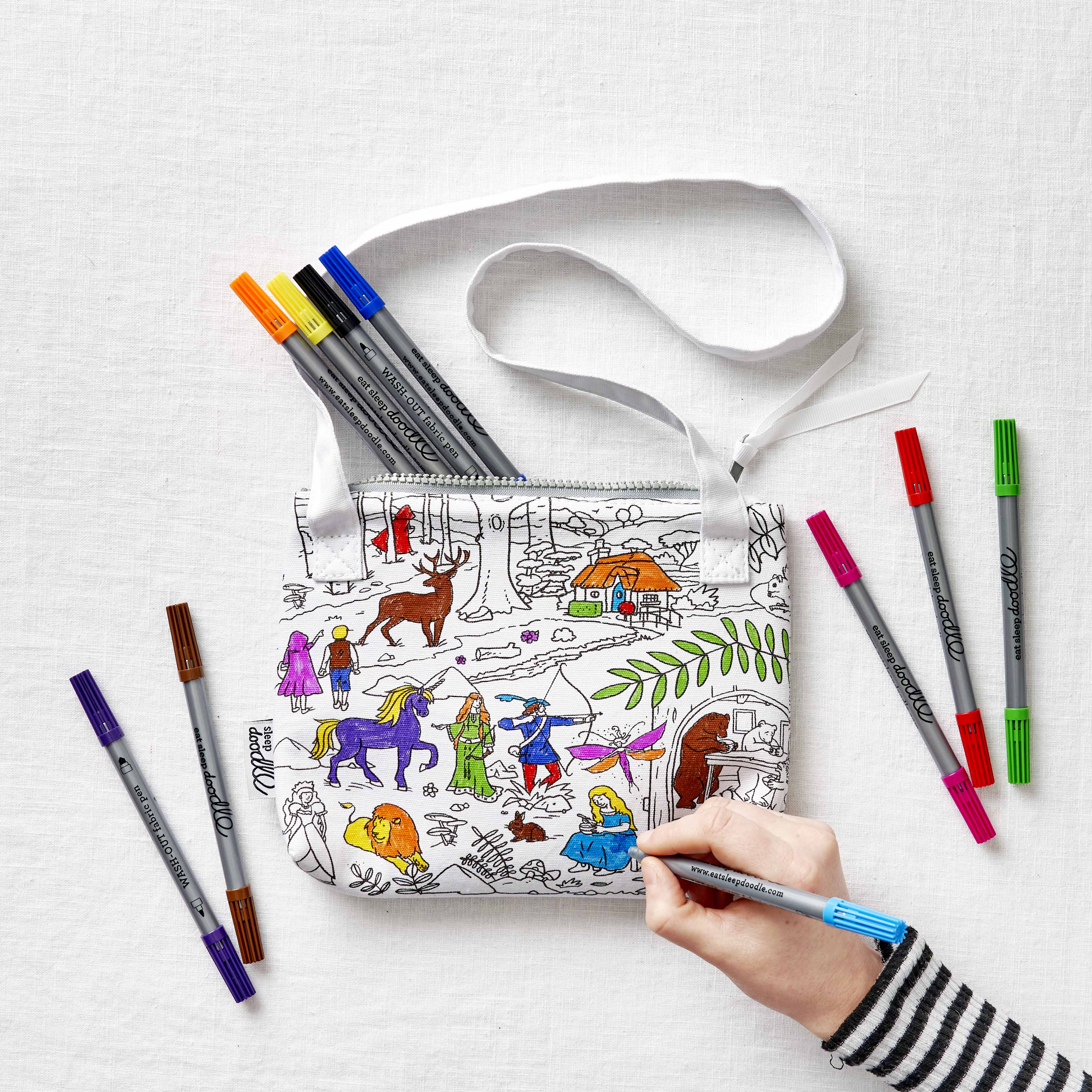 Eatsleepdoodle - Crossbody tas Fairytales & Legends