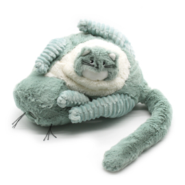 Les Ptipotos - Miaou Kat Mama & Baby Grijs