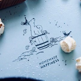 Cats on Appletrees - Stempel Tekst Homemade Happiness