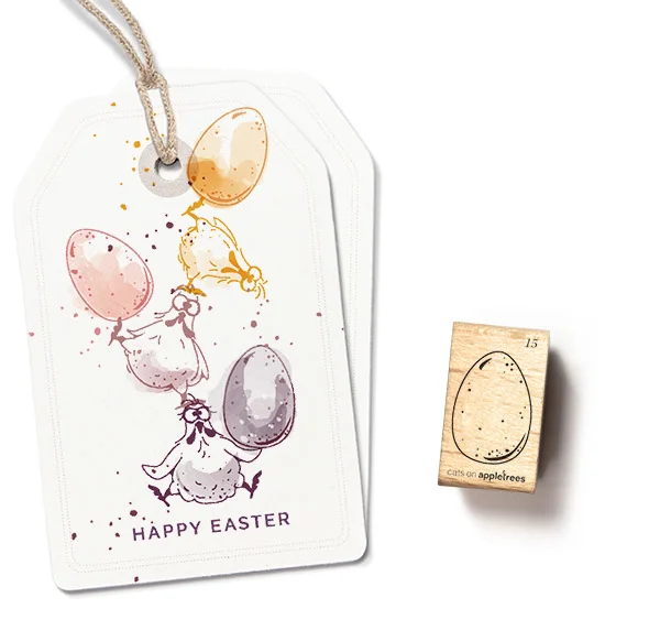 Cats on Appletrees - Stempel Ei (15)