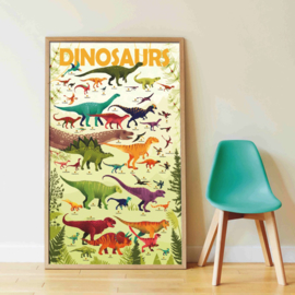 Poppik - Maak Je Eigen Stickerposter: Dinosaurussen