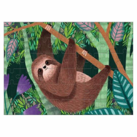 Mudpuppy - Mini Puzzel Sloth (48 st)