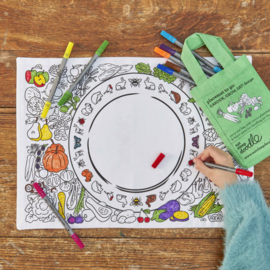 Eatsleepdoodle - Placemat Garden, Grow Eat