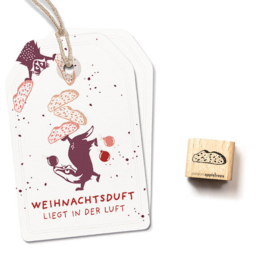 Cats on Appletrees - Mini Stempel Snee Kerststol