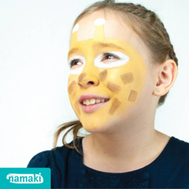 Namaki - Schminkset Leeuw & Giraf (3 kleuren)
