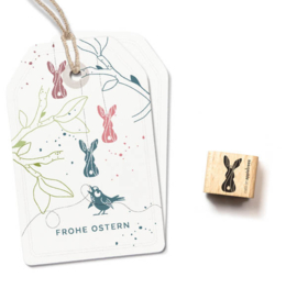 Cats on Appletrees - Mini Stempel Houten Hanger Haas