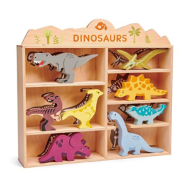 Tender Leaf Toys - Houten Parasaurolophus - 11 cm