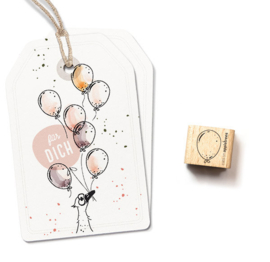 Cats on Appletrees - Mini Stempel Ballon