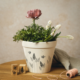 Cats on Appletrees - Stempel Bloemen Blauwe Druif Gevuld (31)