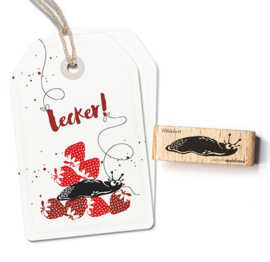 Cats on Appletrees - Stempel Naaktslak Hildebert