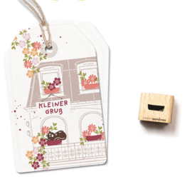 Cats on Appletrees - Mini Stempel Bloembak (2)