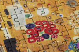 Londji - Cube Puzzel The Kiss (Klimt) (520 st)